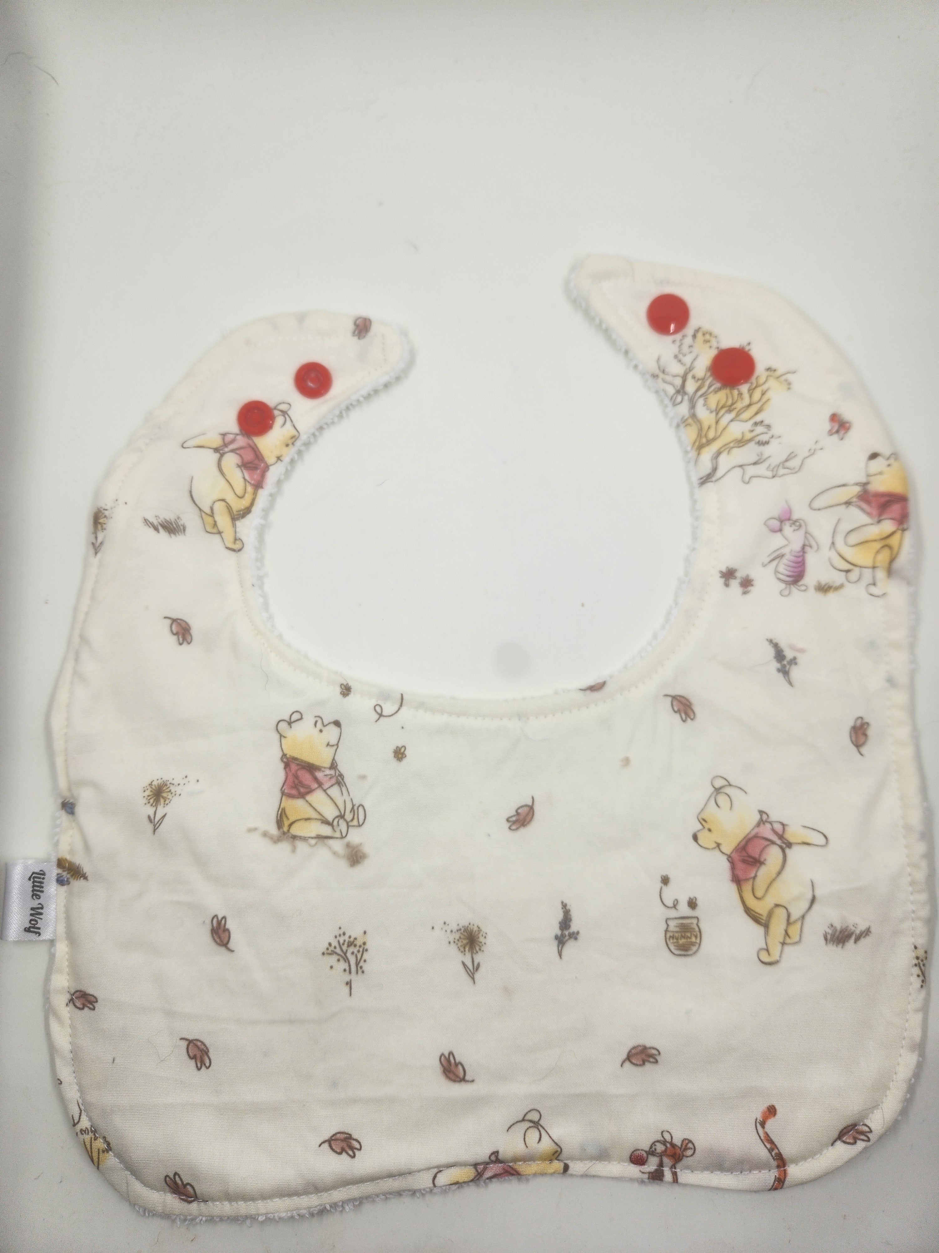 Yellow Pooh  Bib