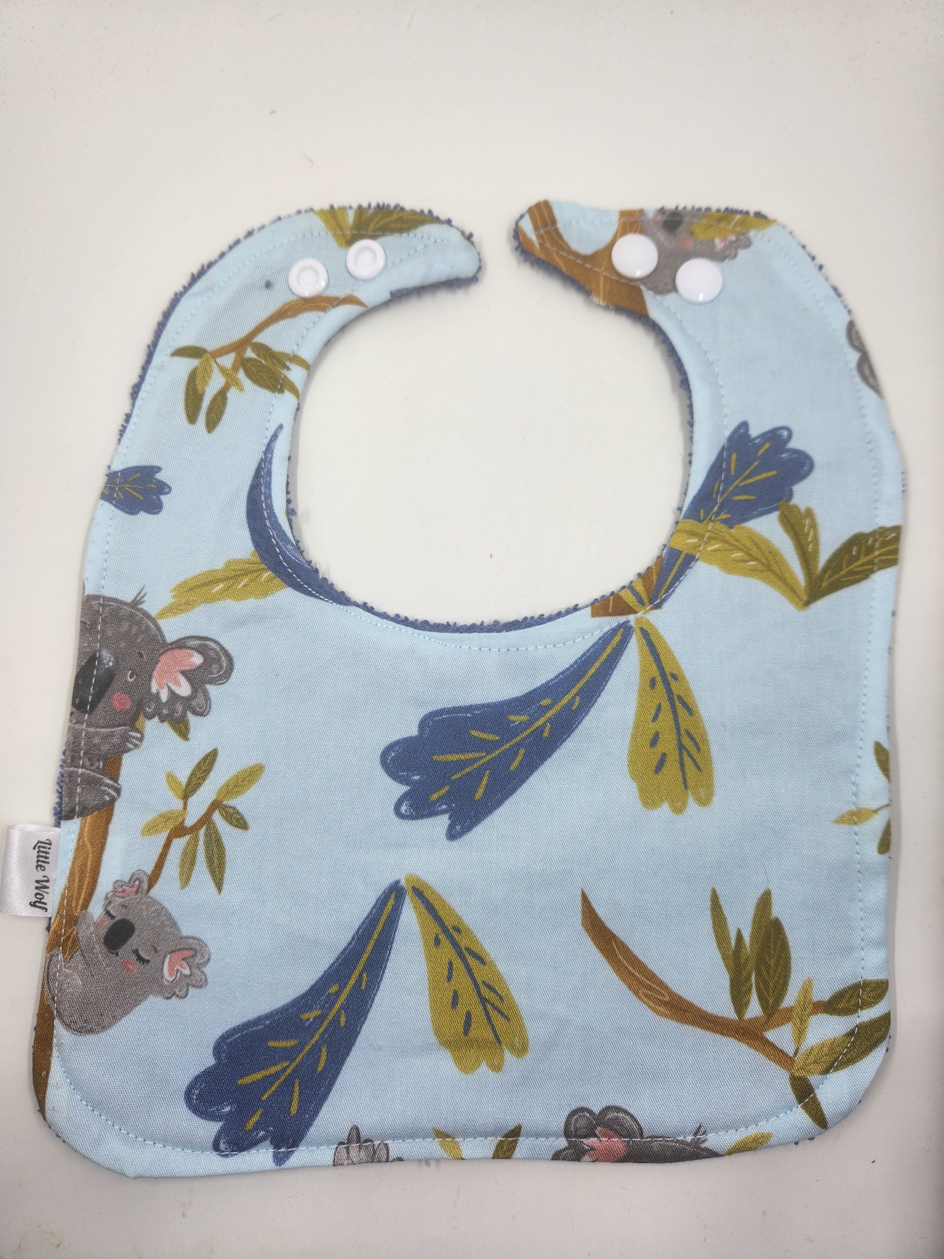 Blue Koala Bib