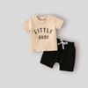 Little Dude T Shirt + Short Set