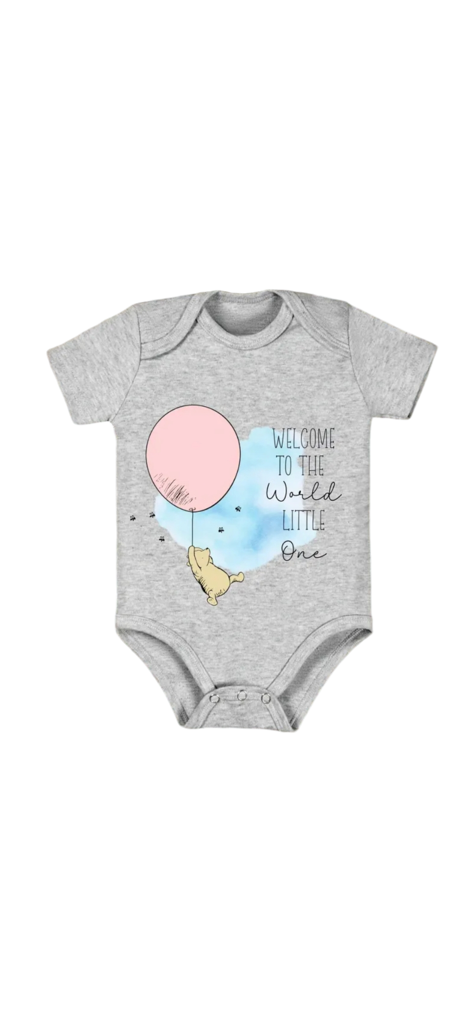 Welcome To The World Little Bear Romper