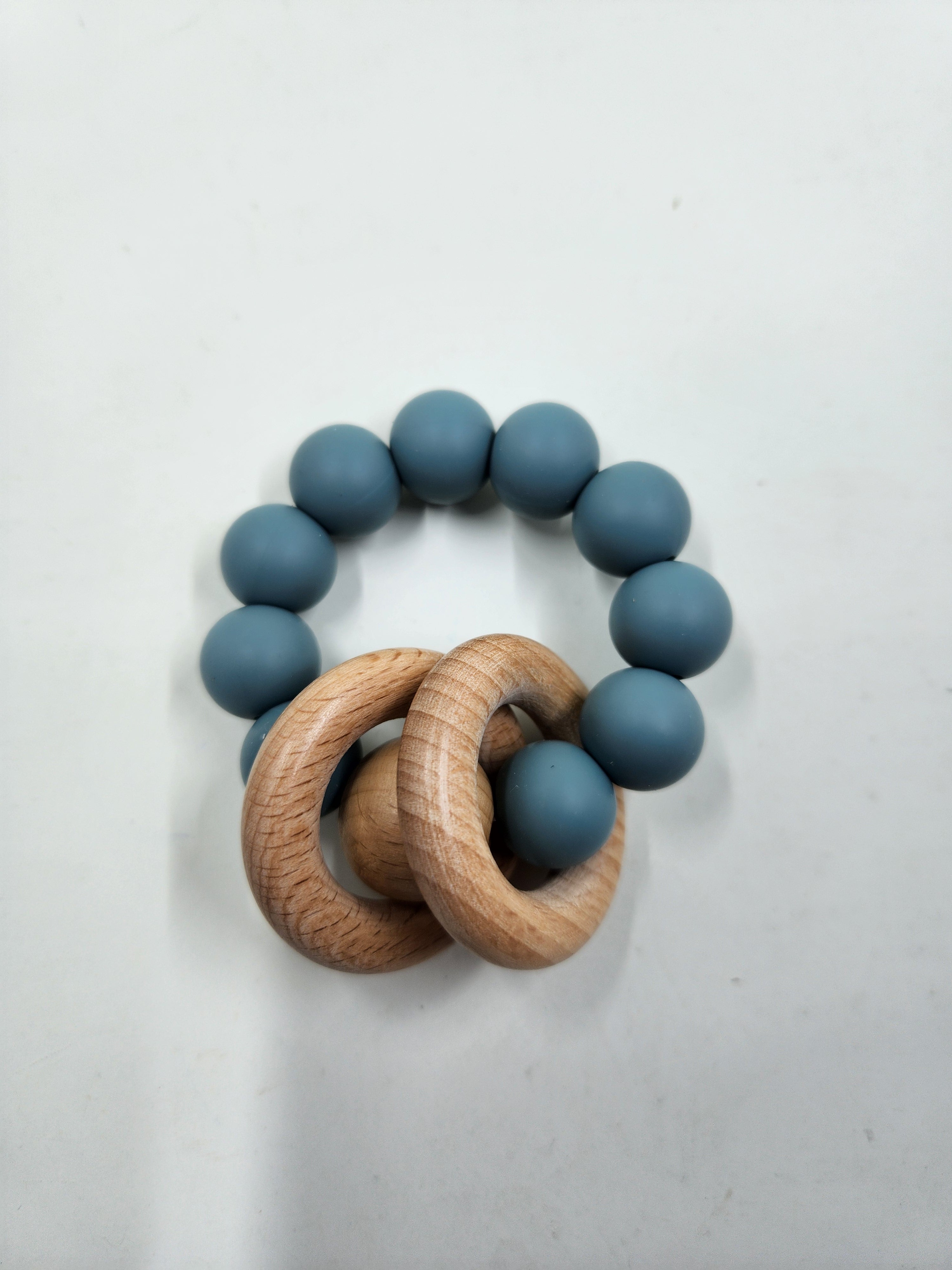 Beechwood Silicone Ring Teether