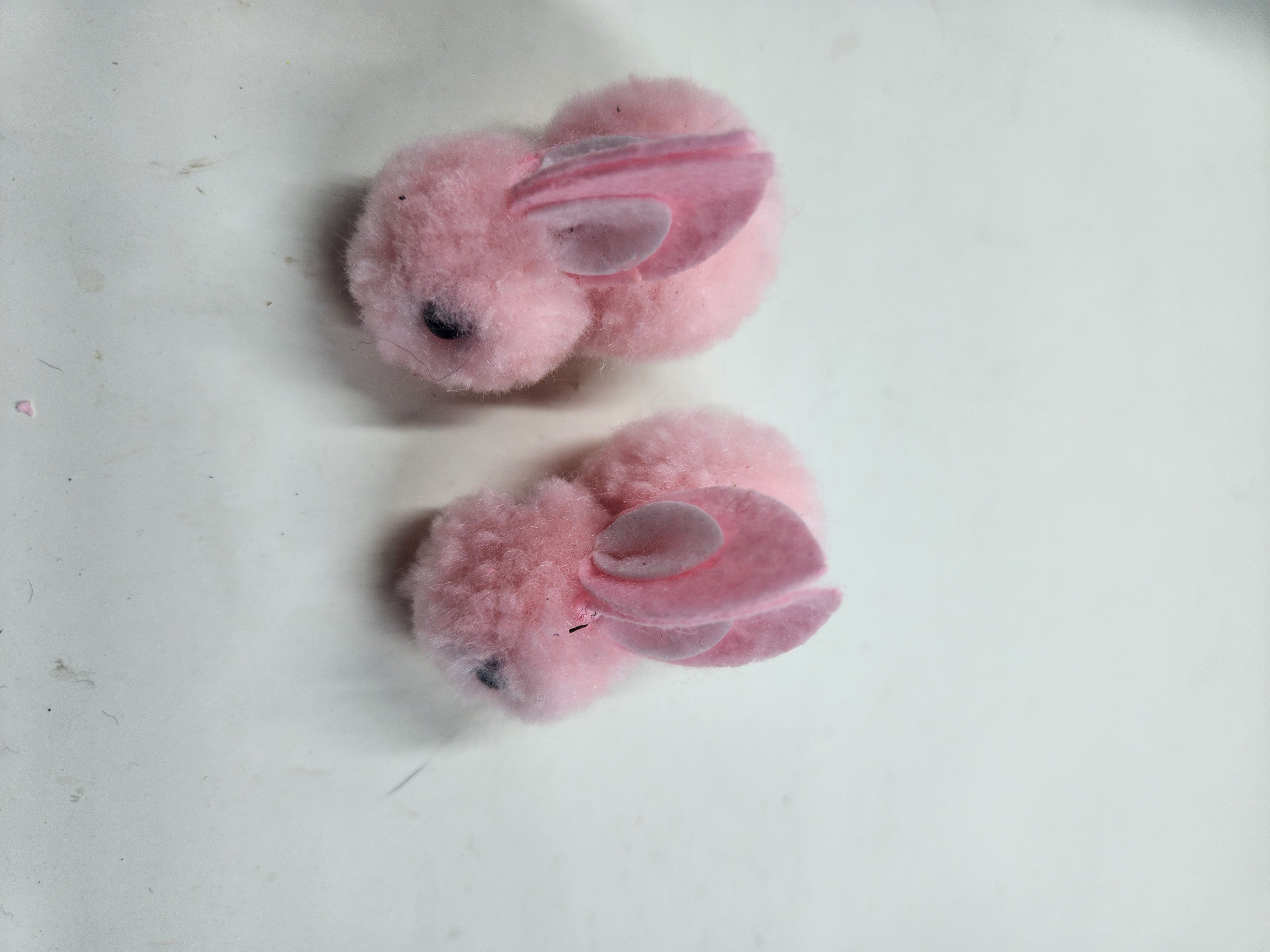 Rabbit Hair Clips