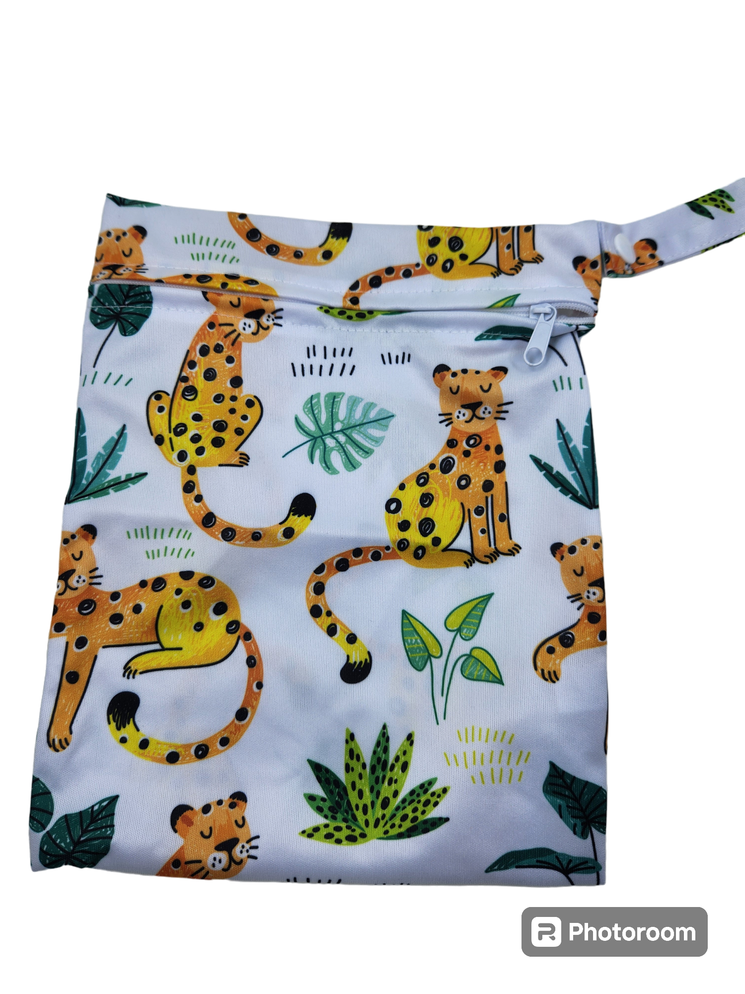 Cheetah Nappy Storage Bag