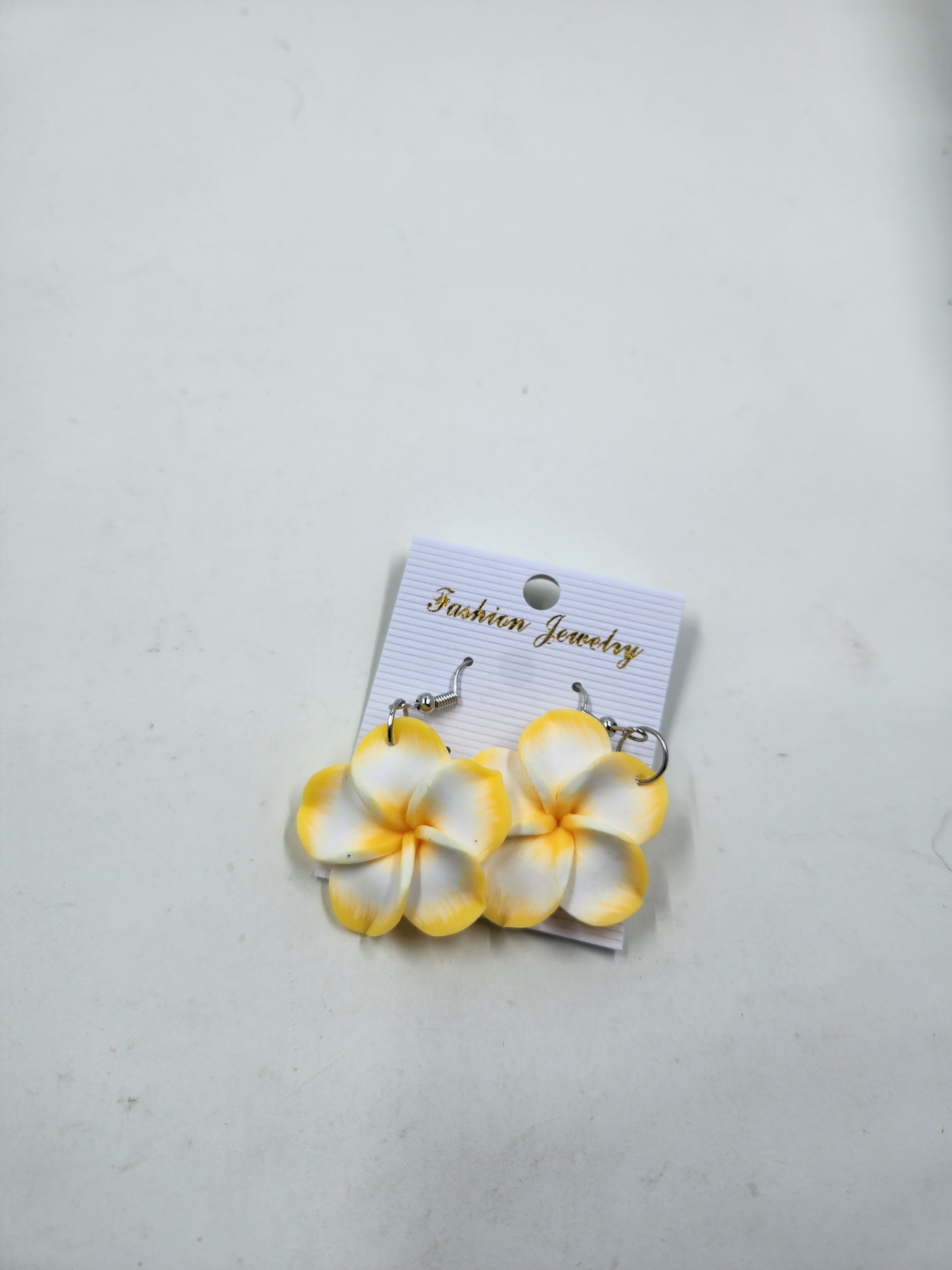 Frangipani Dangle Earrings