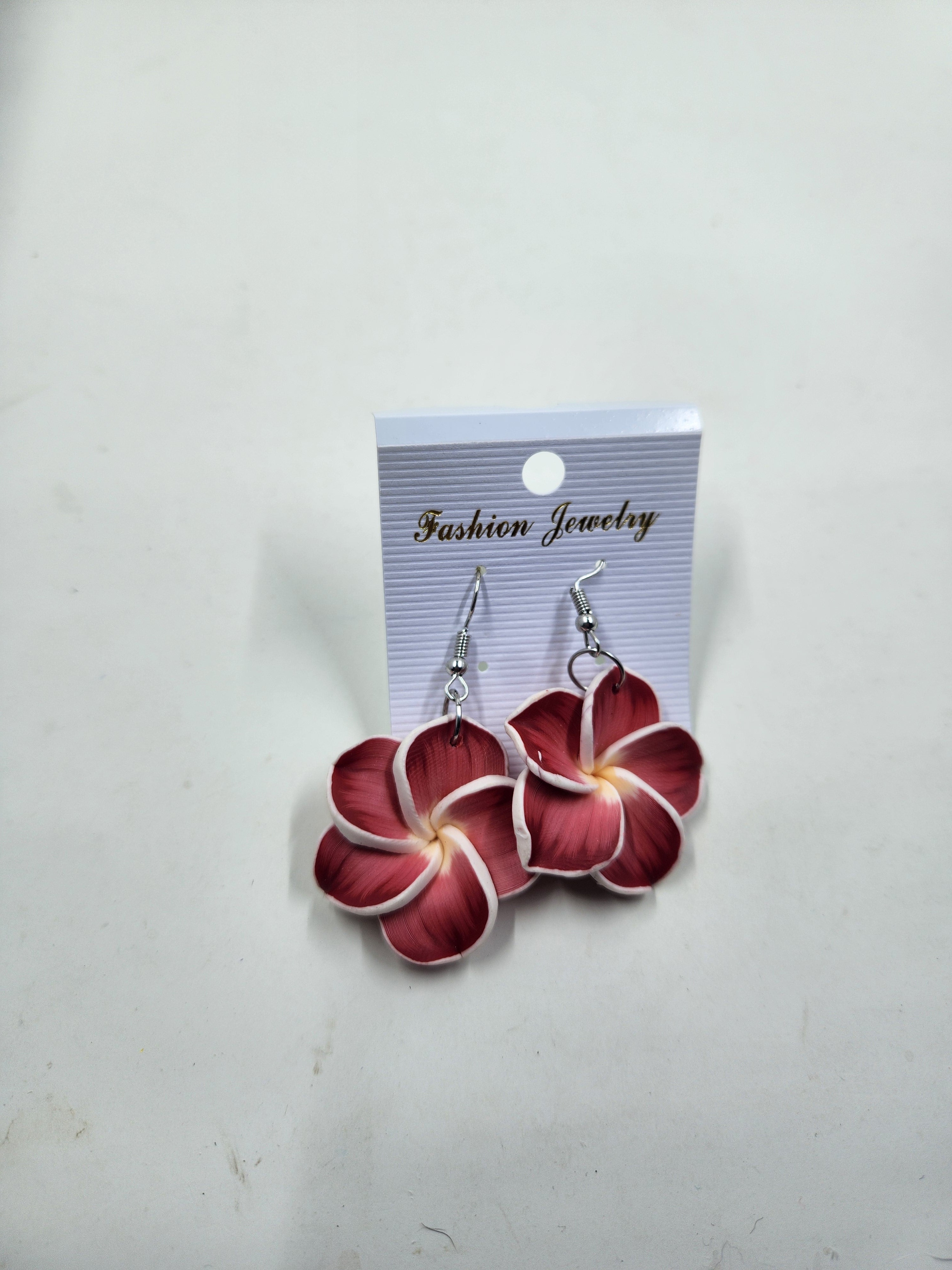 Frangipani Dangle Earrings