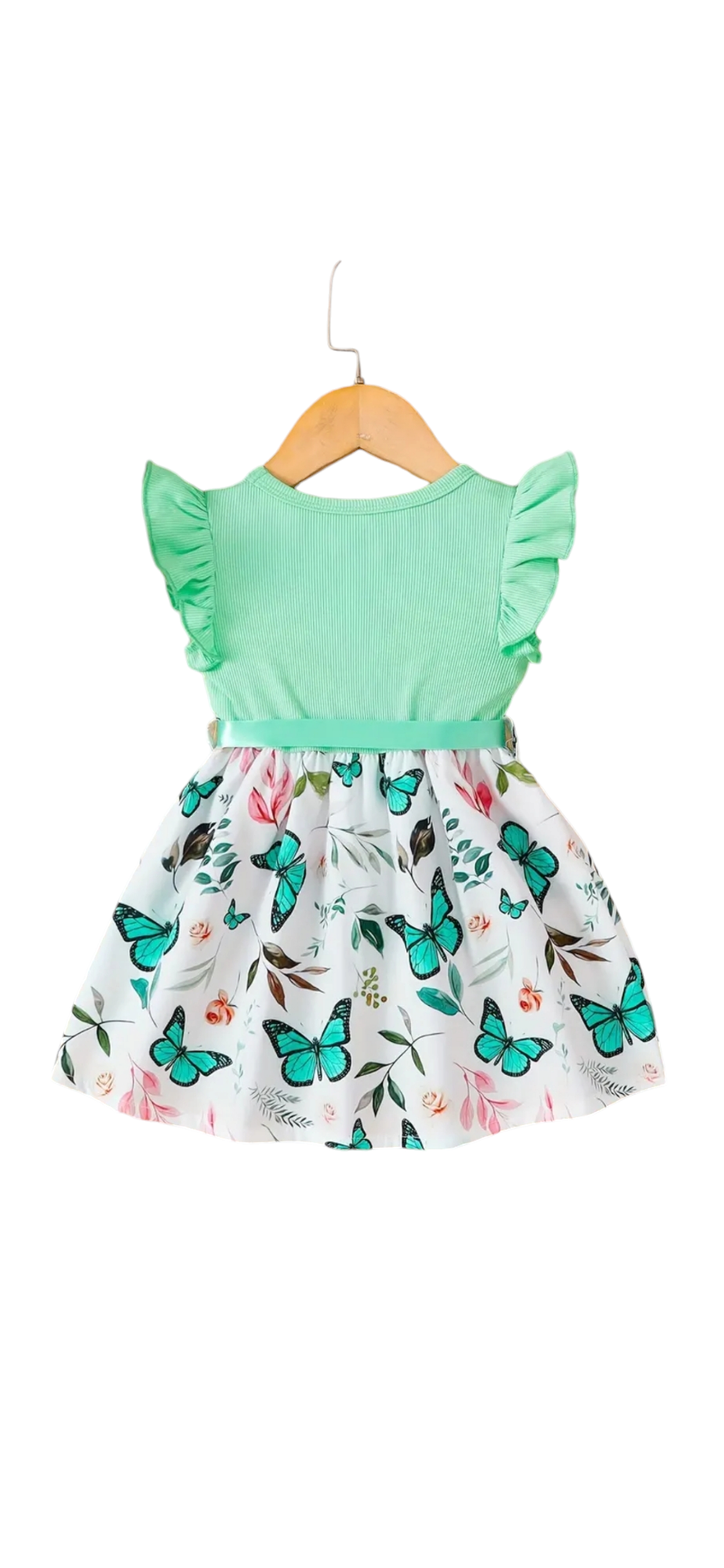 Green Butterfly Dress