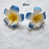 Frangipani Hair Clips