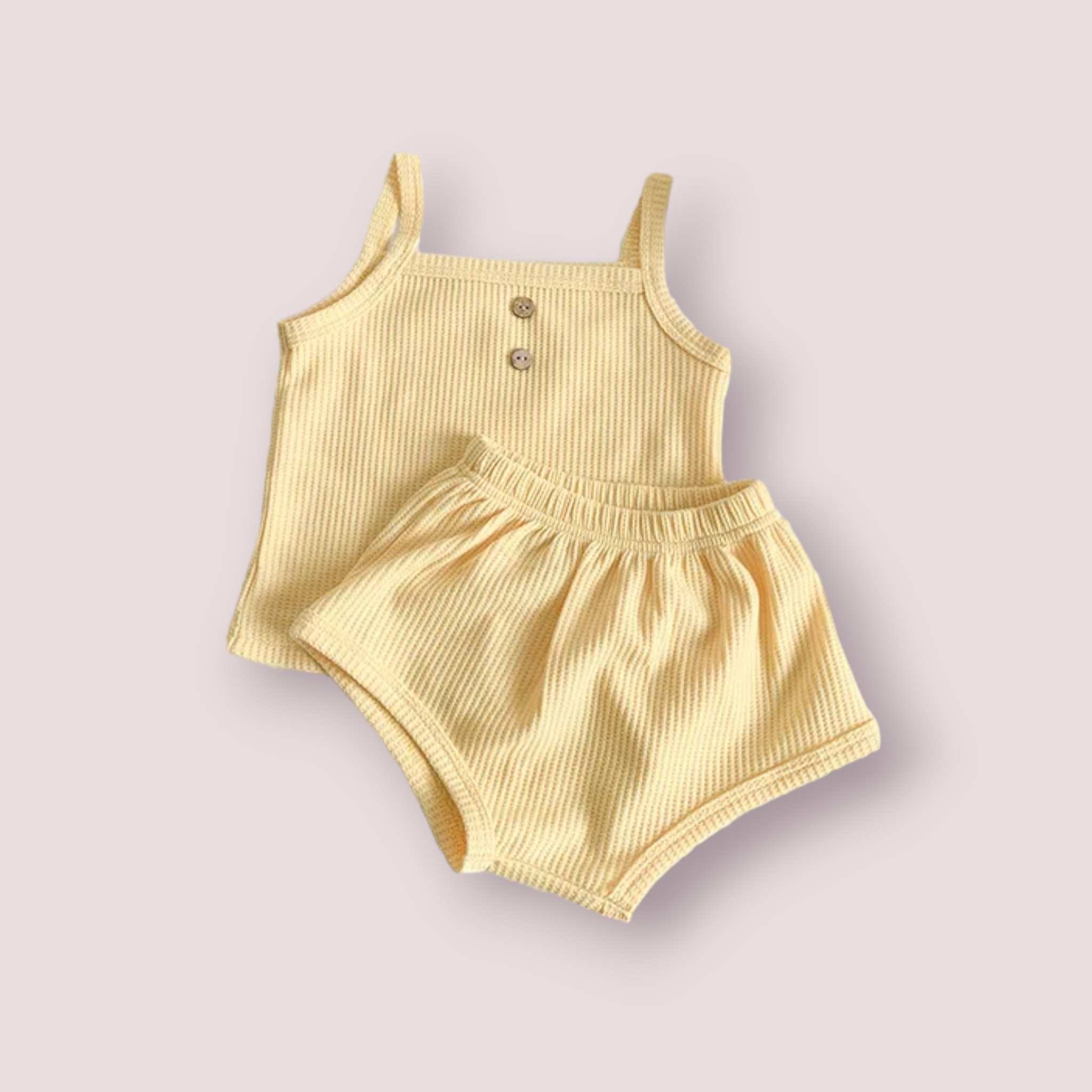 Aria Button Singlet + Short Set