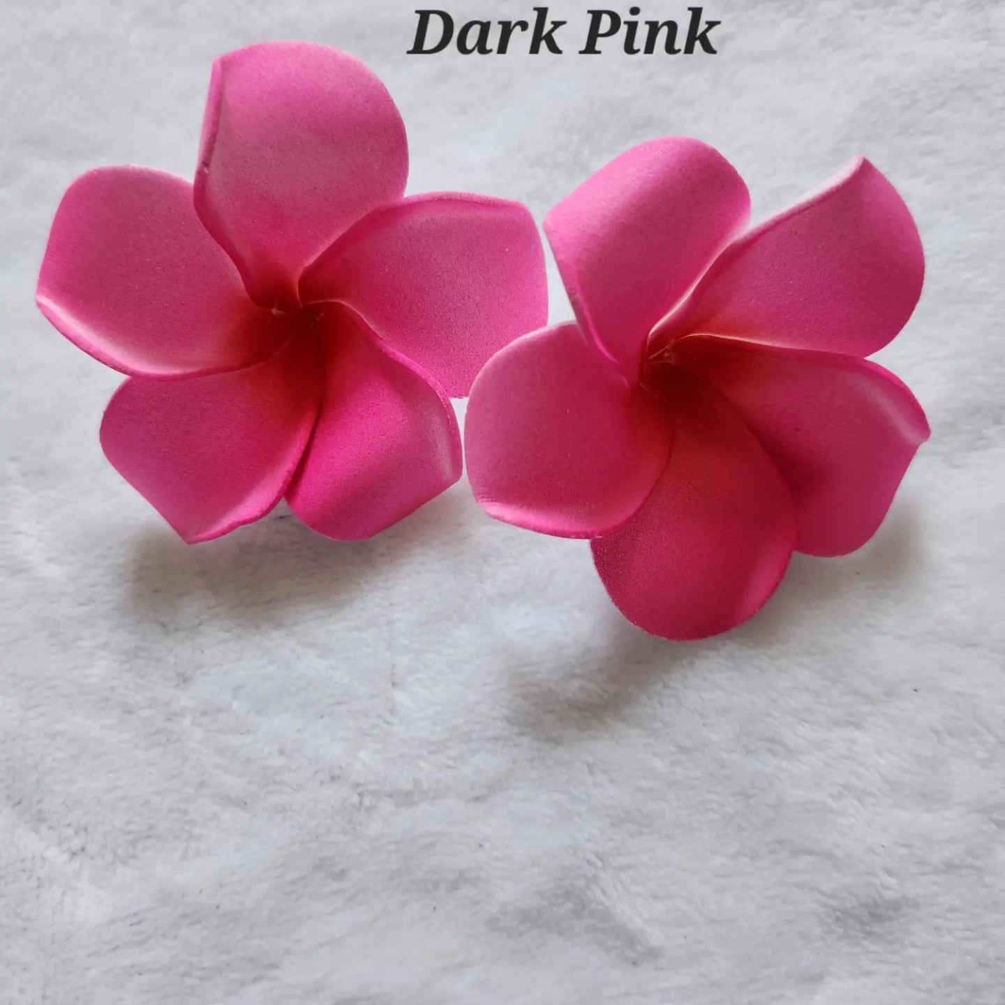 Frangipani Hair Clips