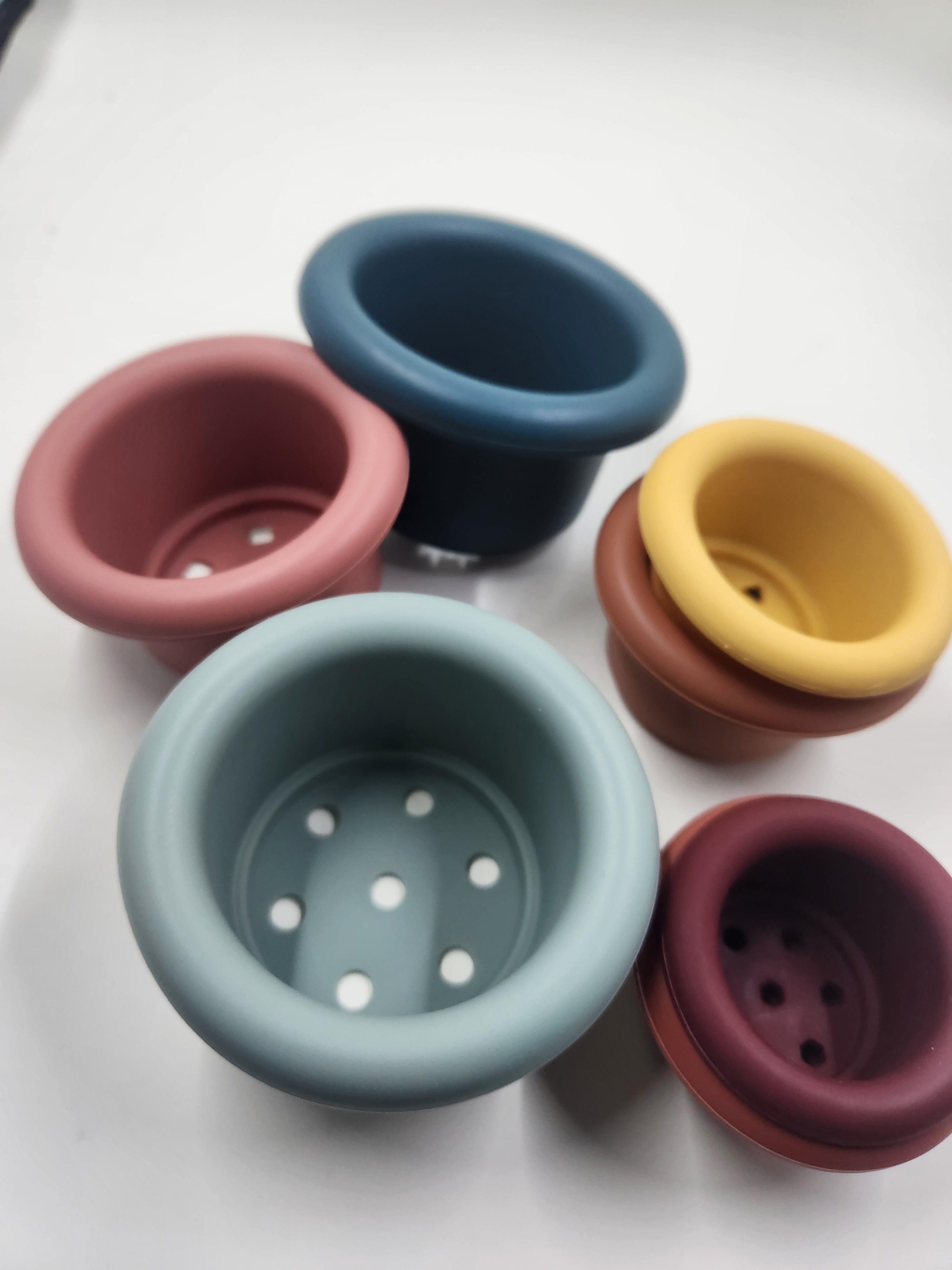 Silicone Stacking Cups