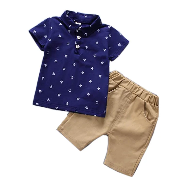 Anchor T-Shirt + Short Set