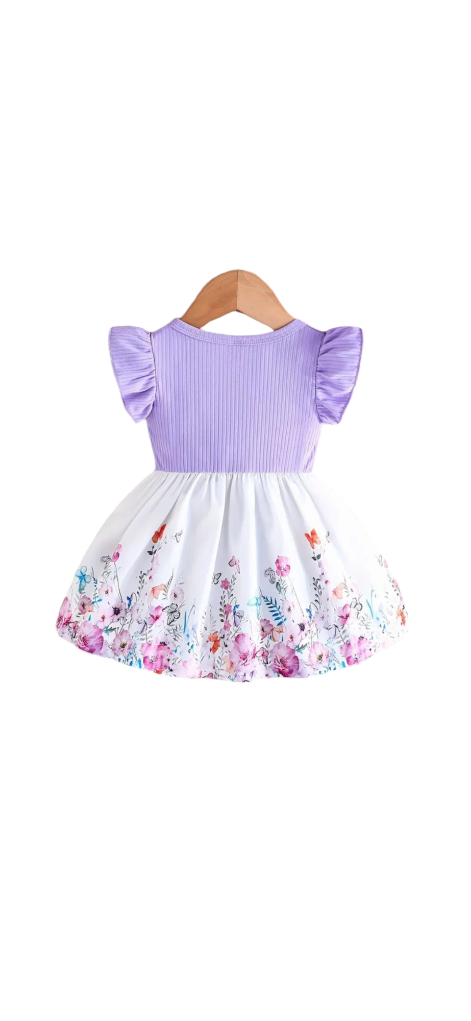 Purple Butterfly Dress