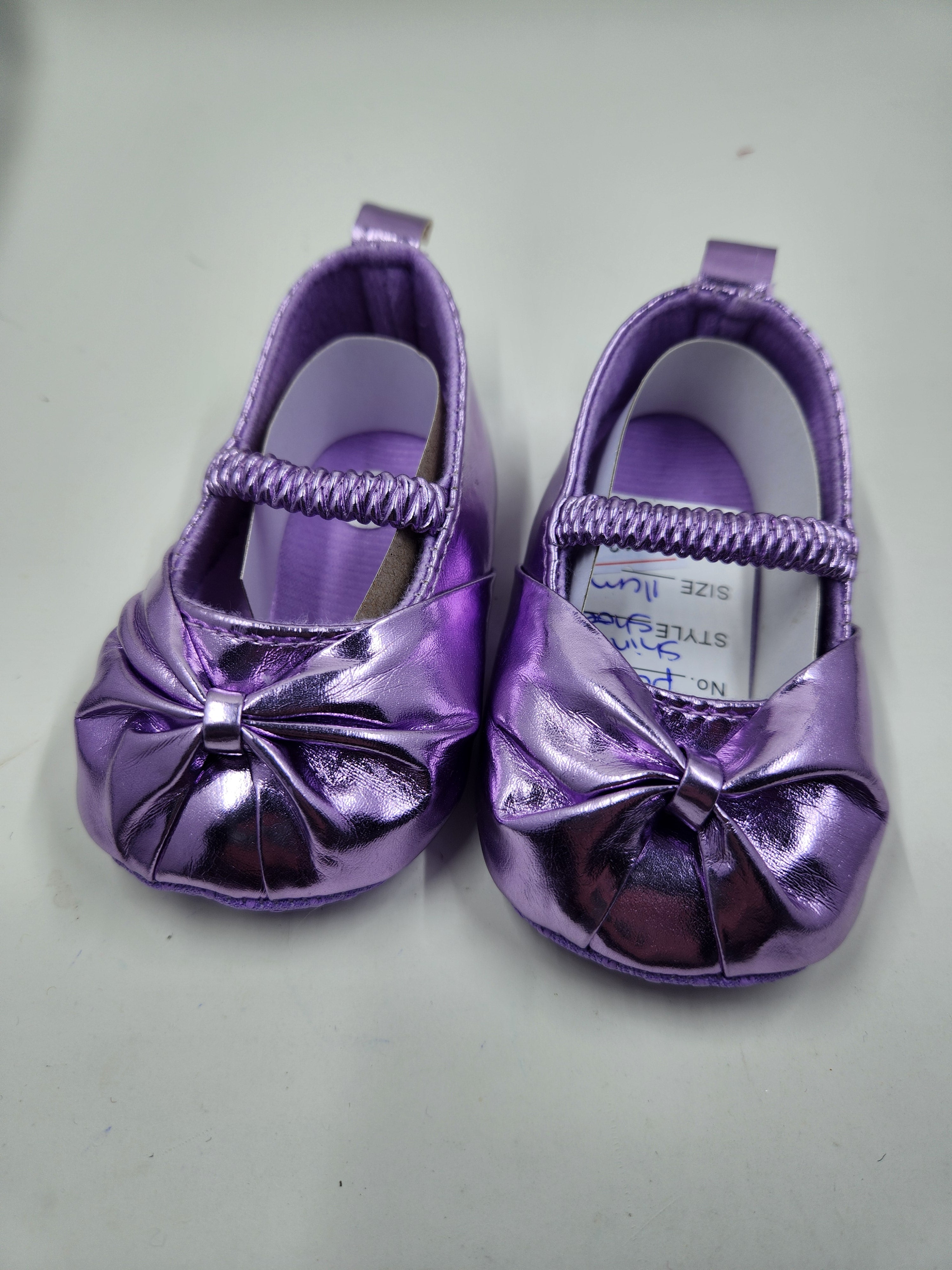 Purple Shiny Shoes 11cm