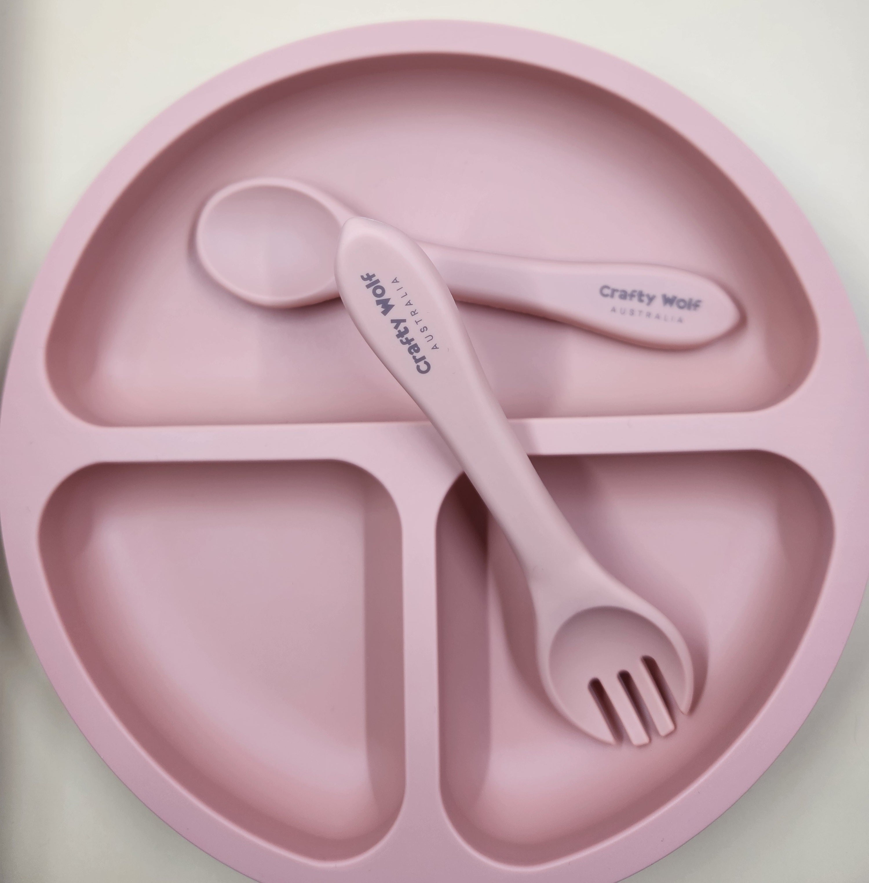 Divided Plate Sets + Spoon + Fork