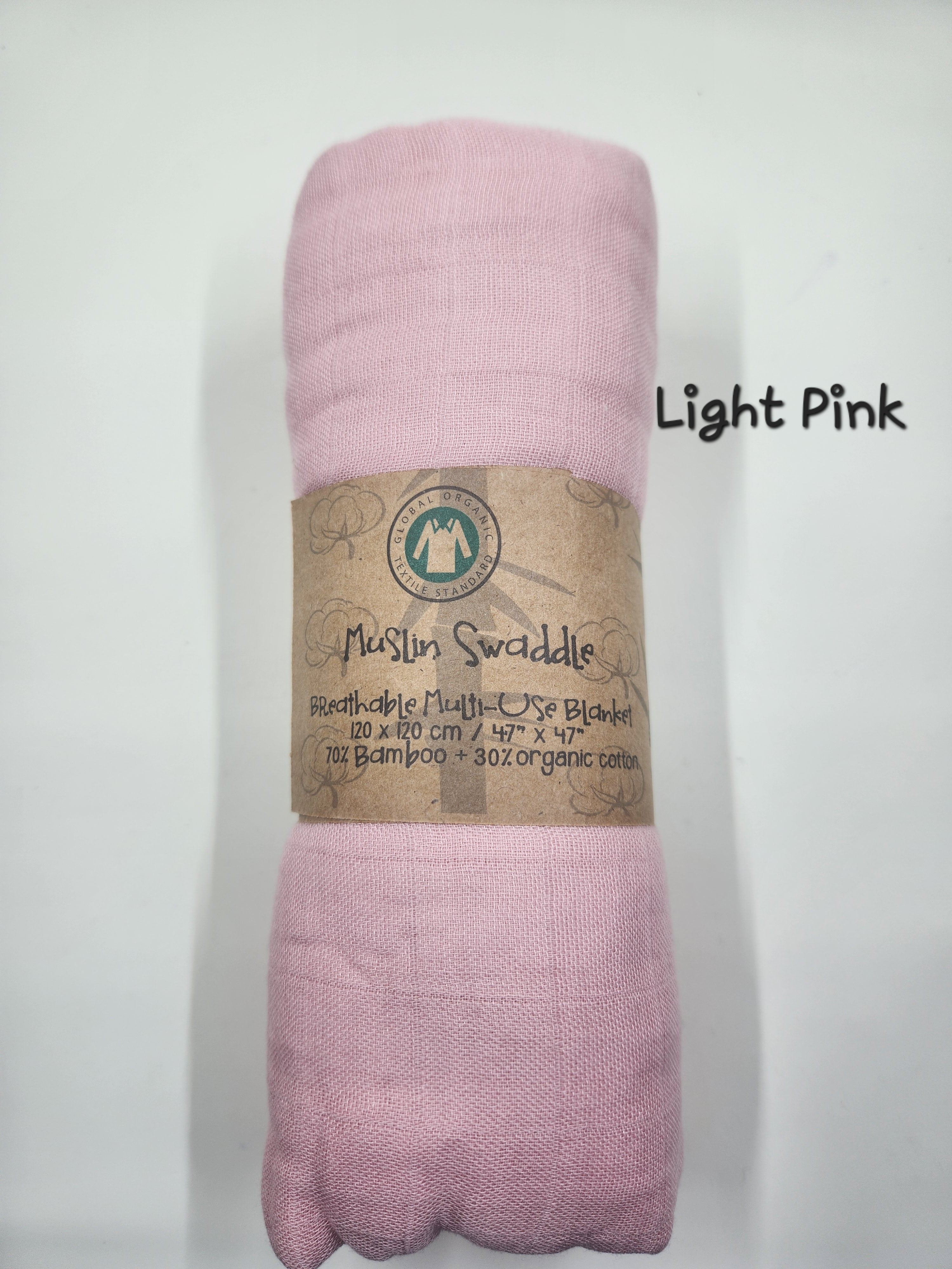 Bamboo Cotton Swaddling Blanket