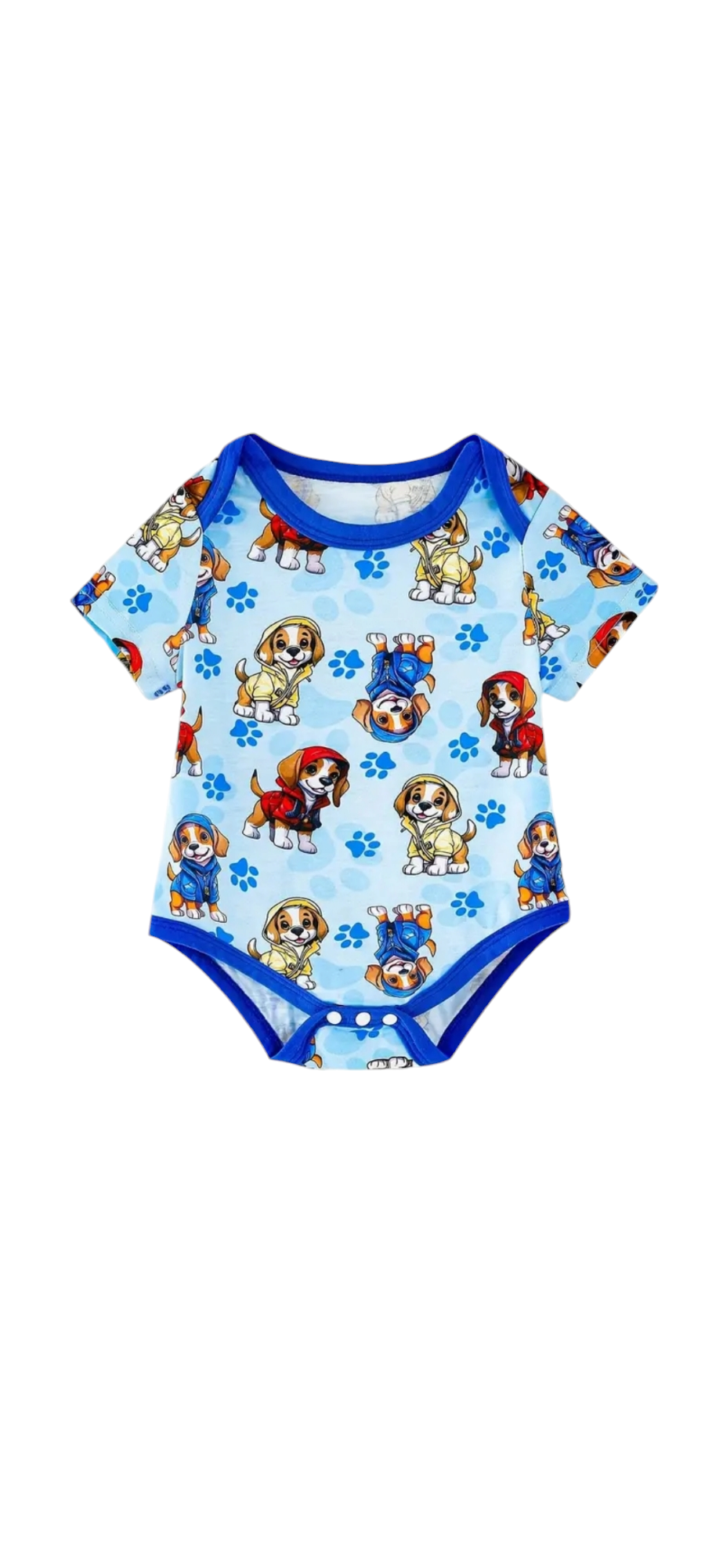 Blue Dog Romper