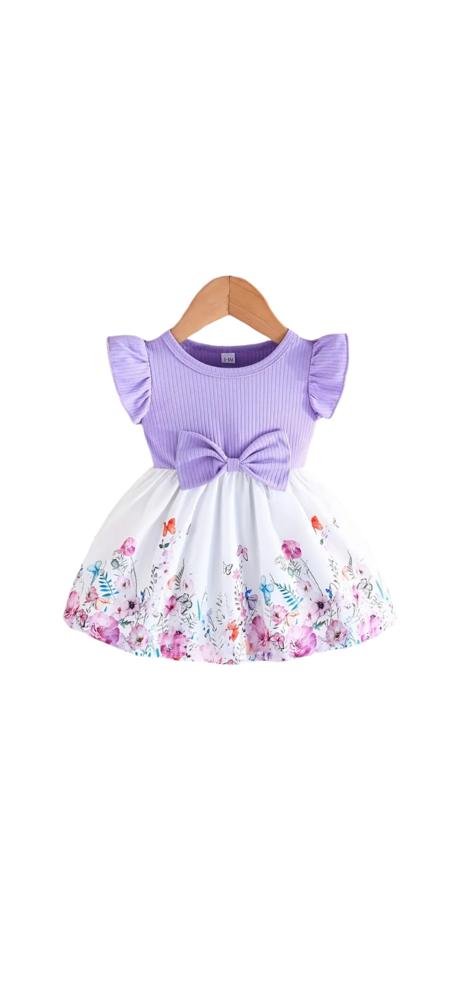 Purple Butterfly Dress