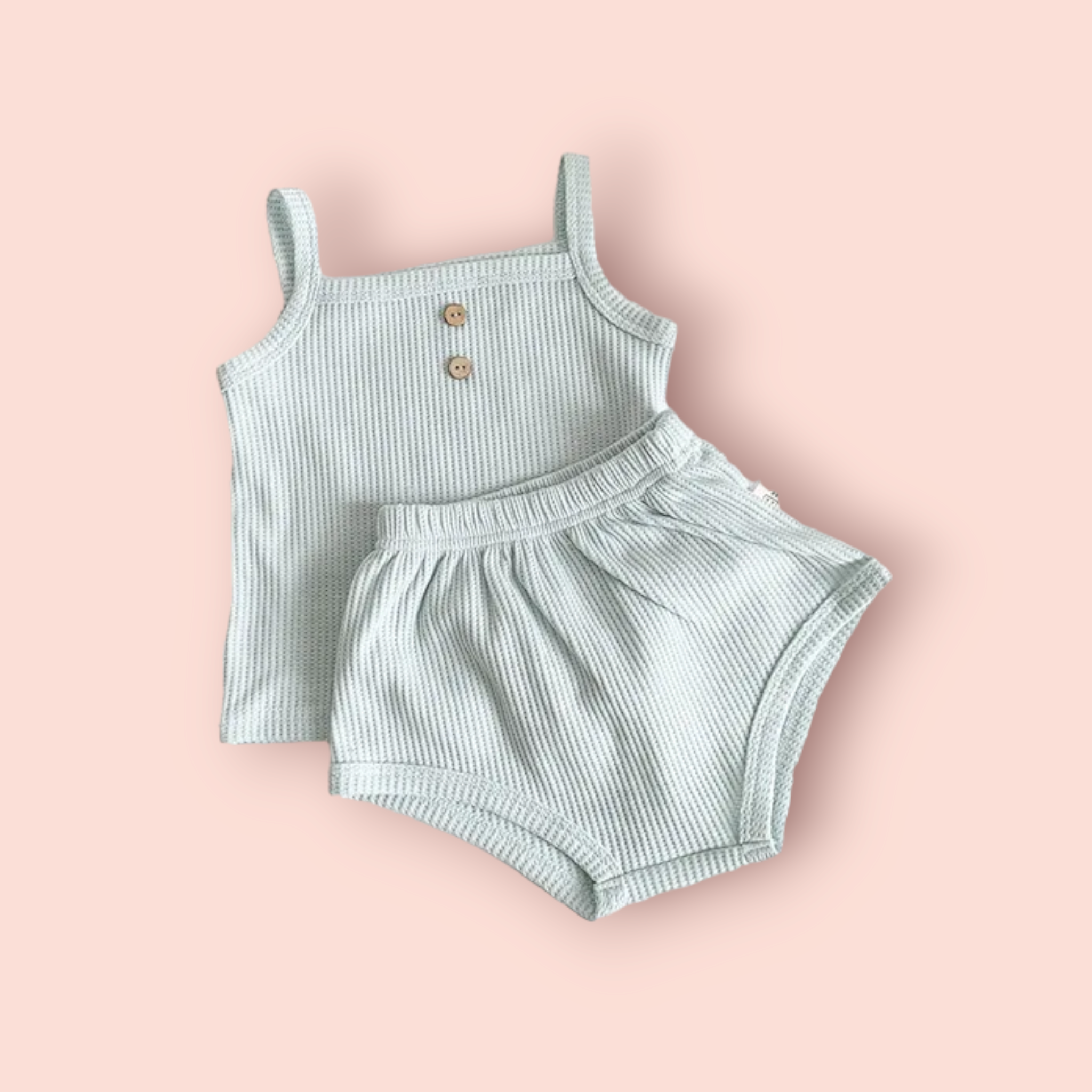 Aria Button Singlet + Short Set