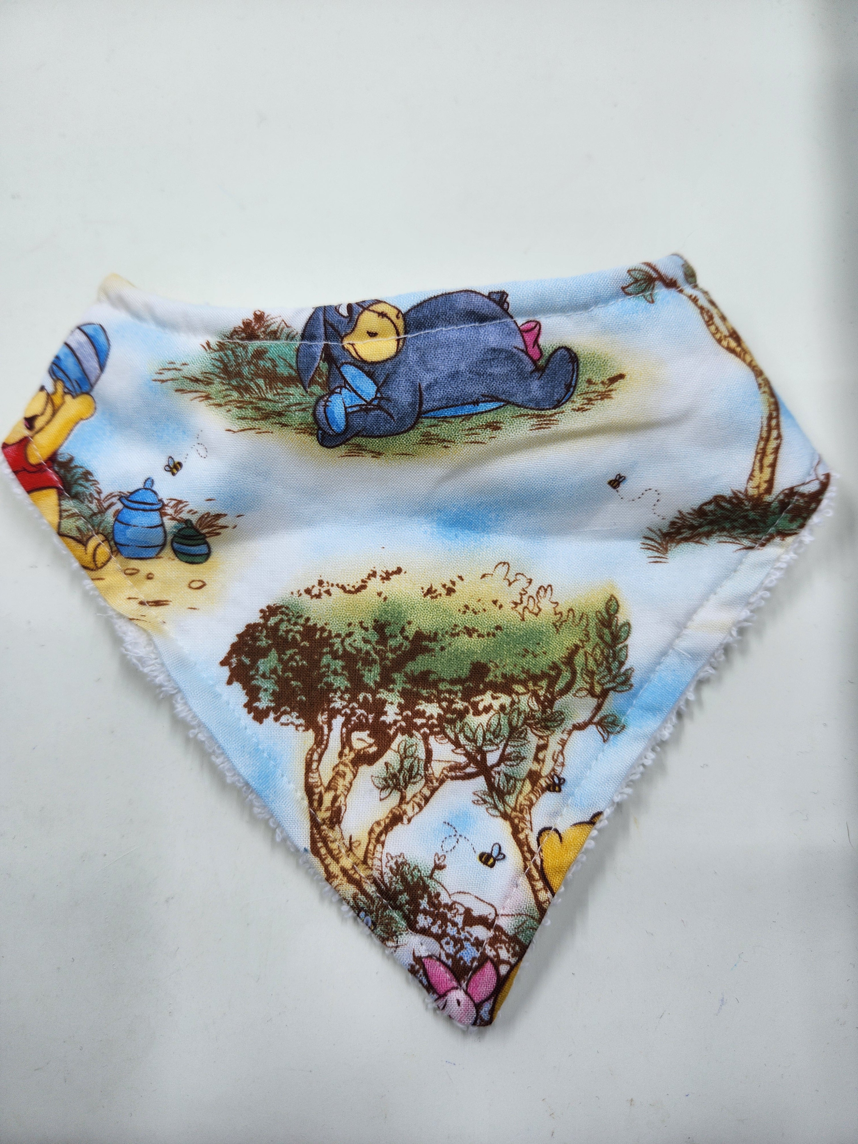 Bear + Donkey Woodlands Dribble Bib