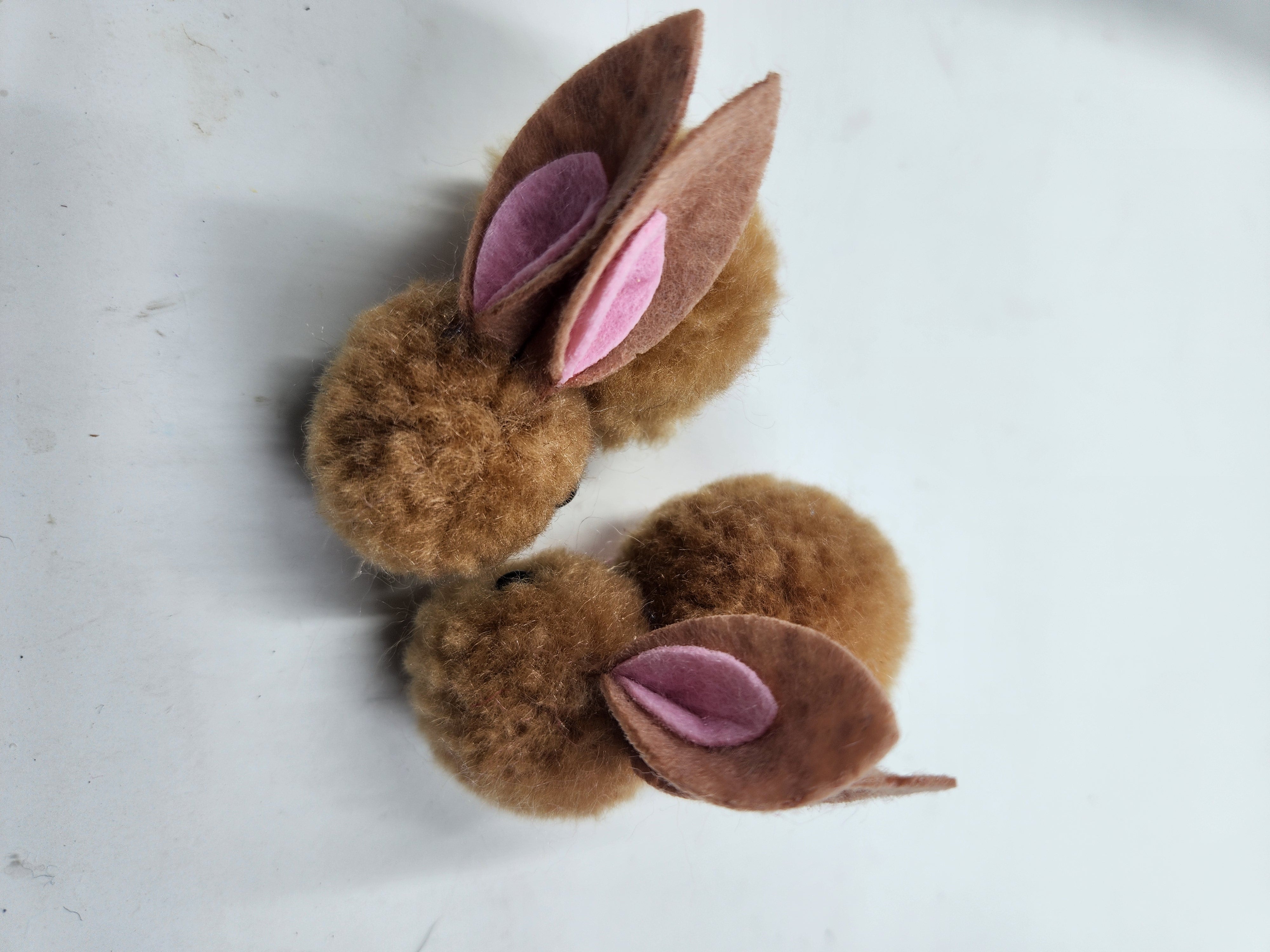 Rabbit Hair Clips