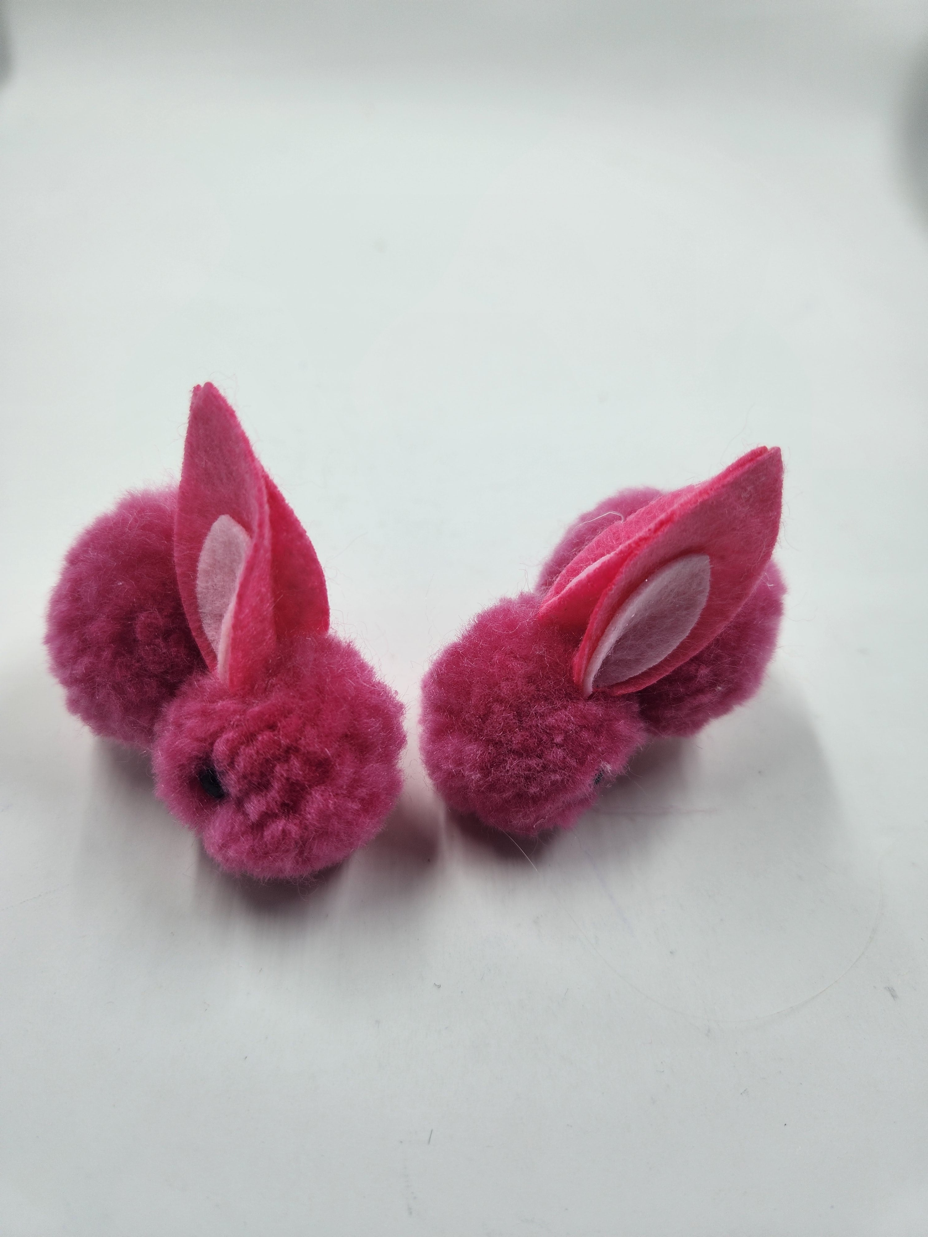 Rabbit Hair Clips