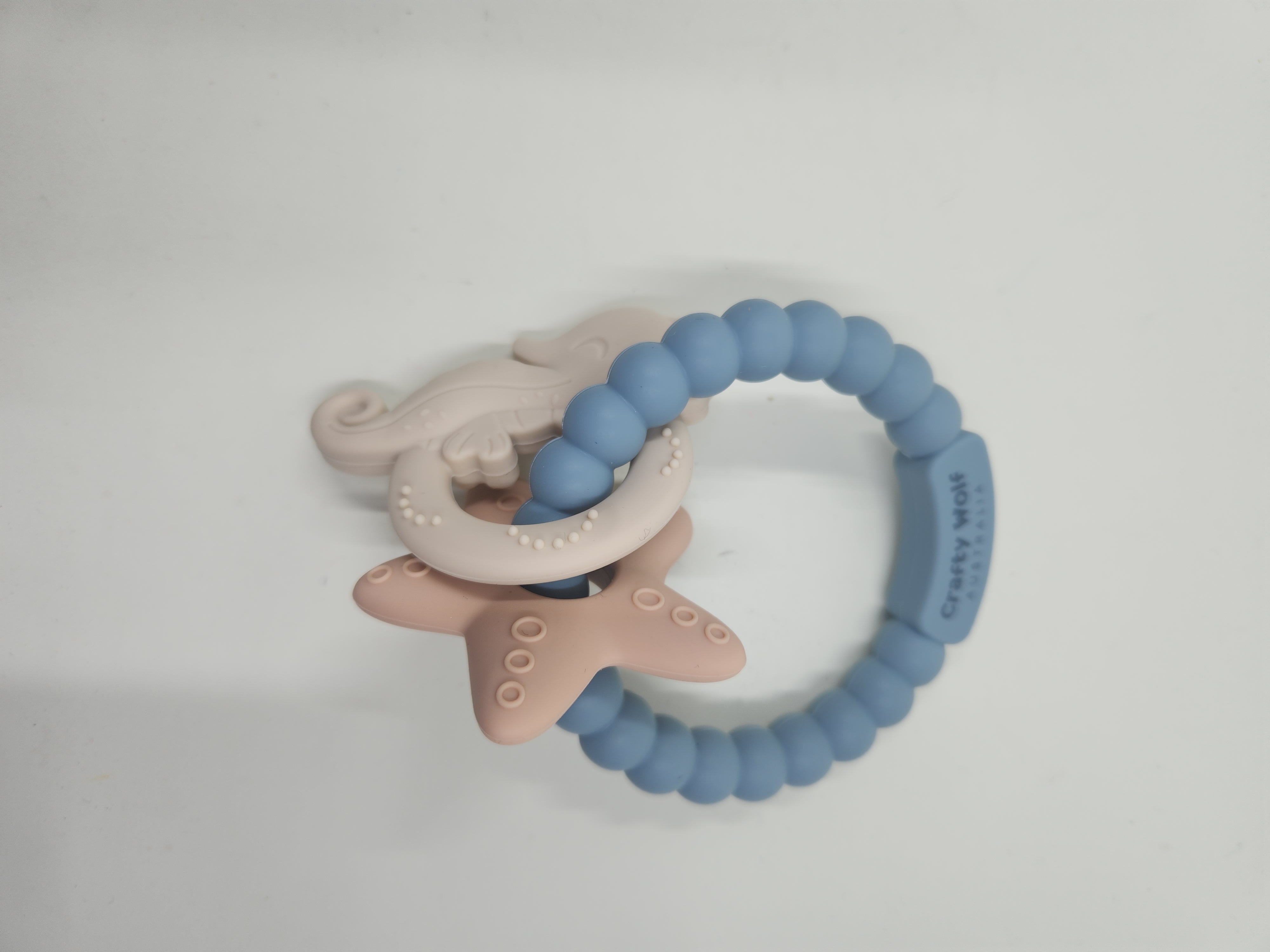 Seahorse Silicone Teething Ring