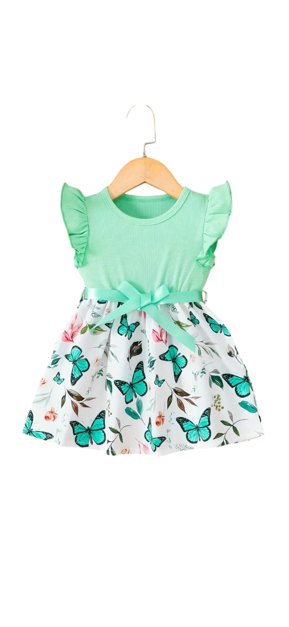 Green Butterfly Dress