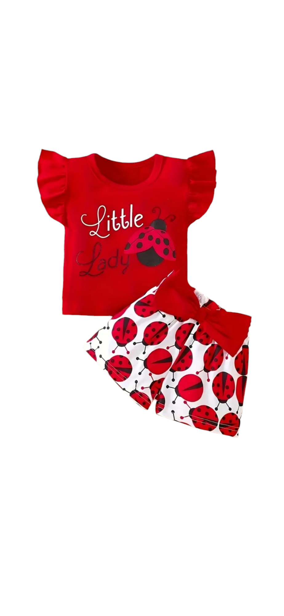 Lil Lady Bug T- Shirt + Short Set