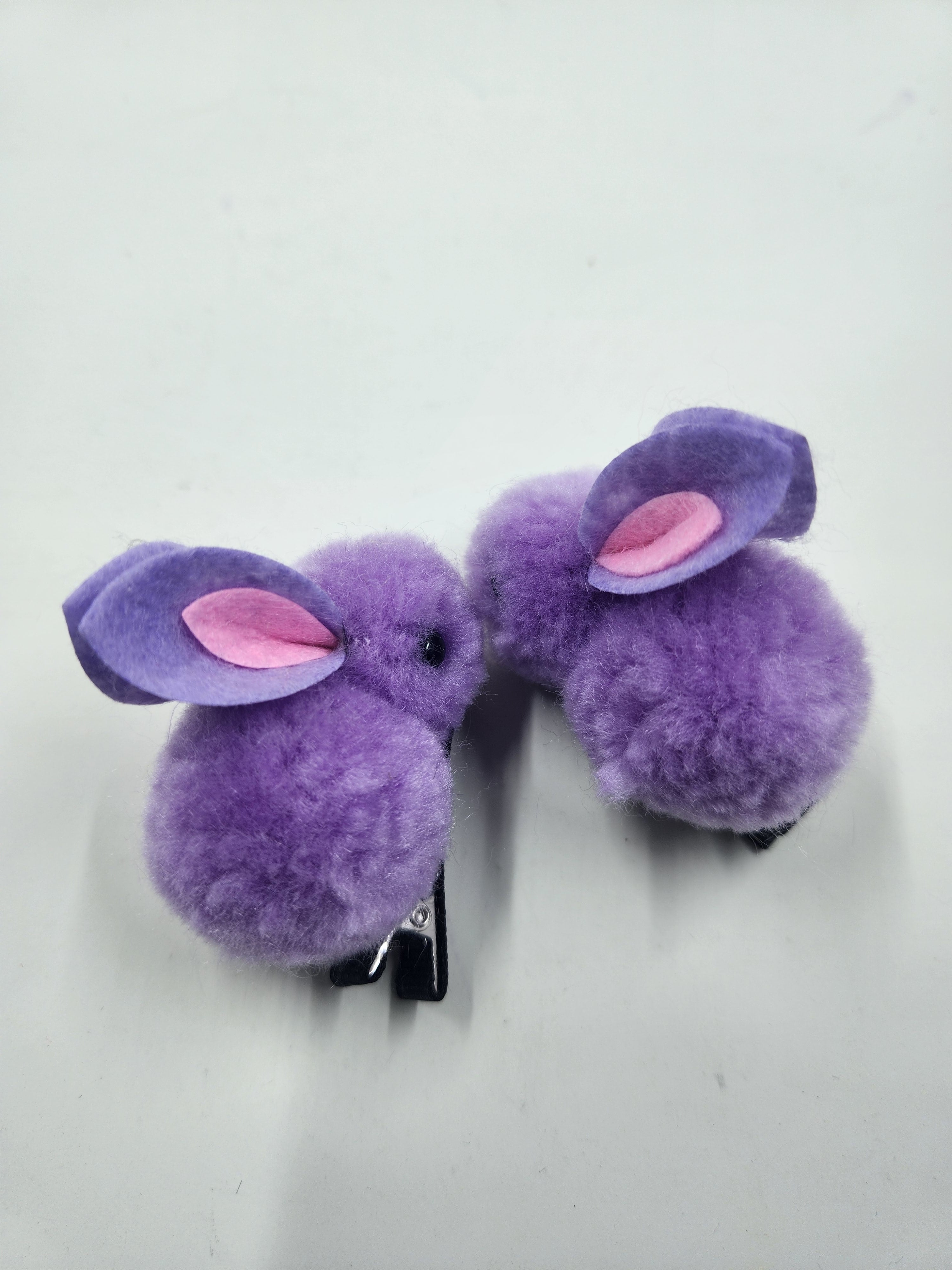 Rabbit Hair Clips