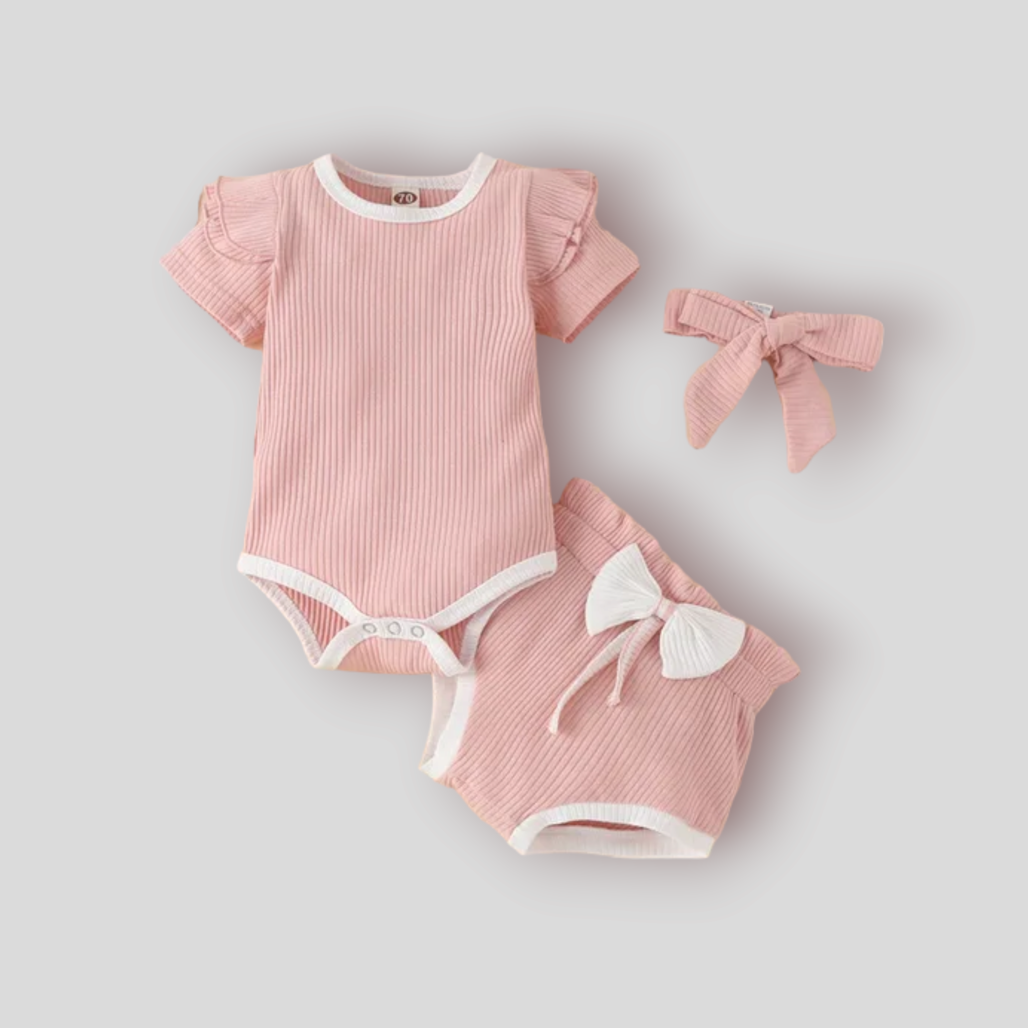 Amy 3 Piece Romper Set