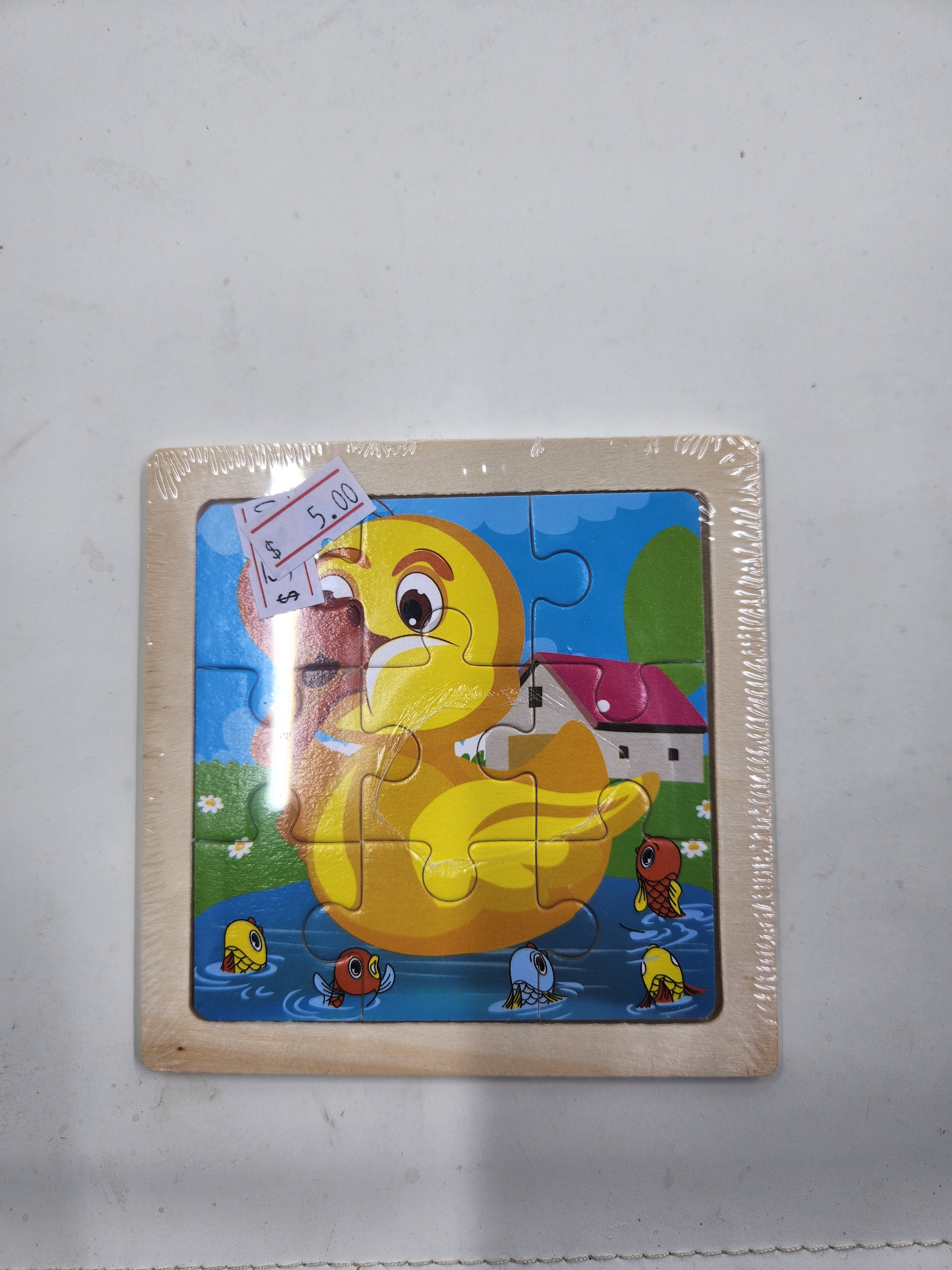 9PC Wooden Puzzle