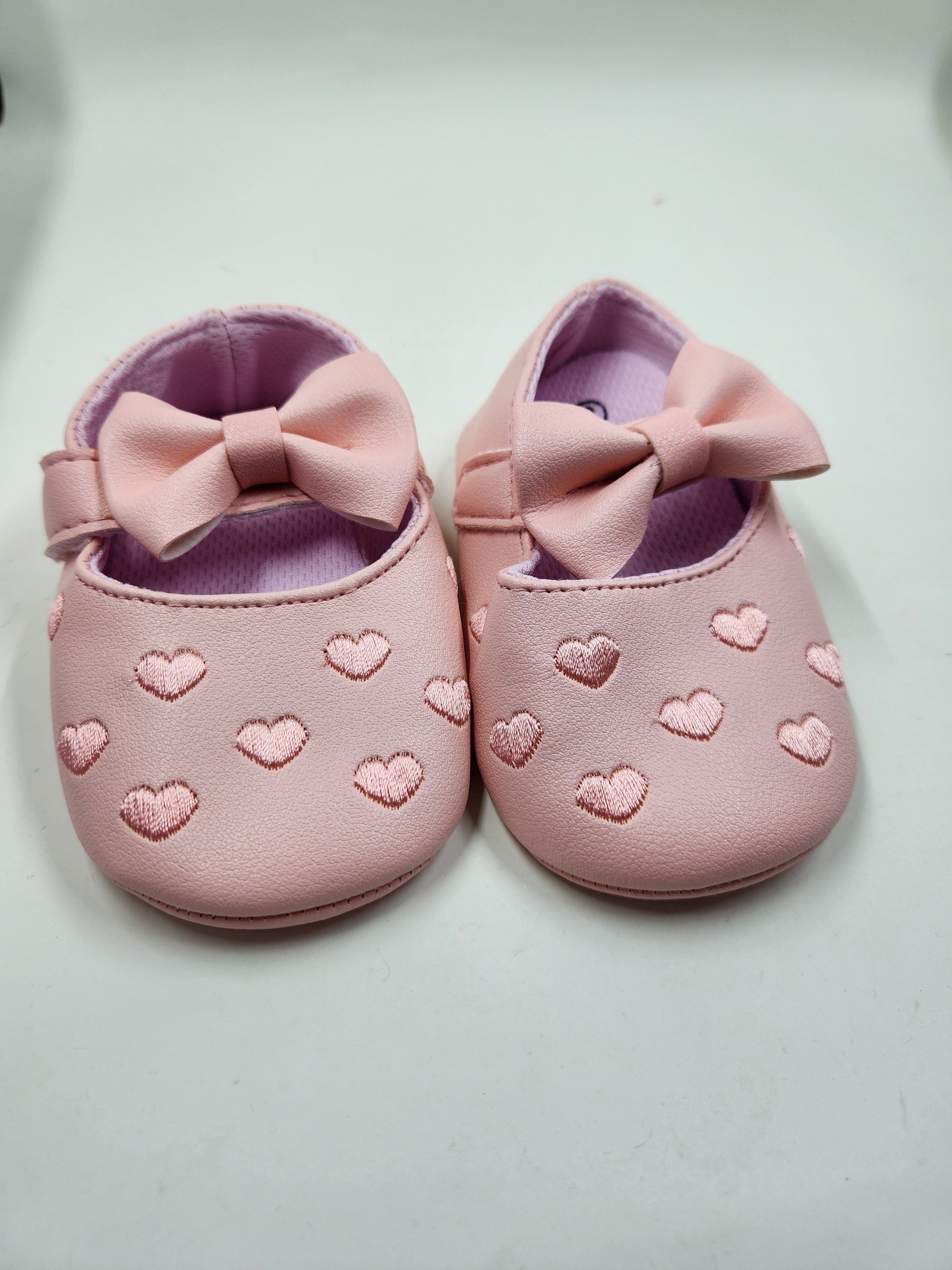 Pink Heart Shoes 12cm