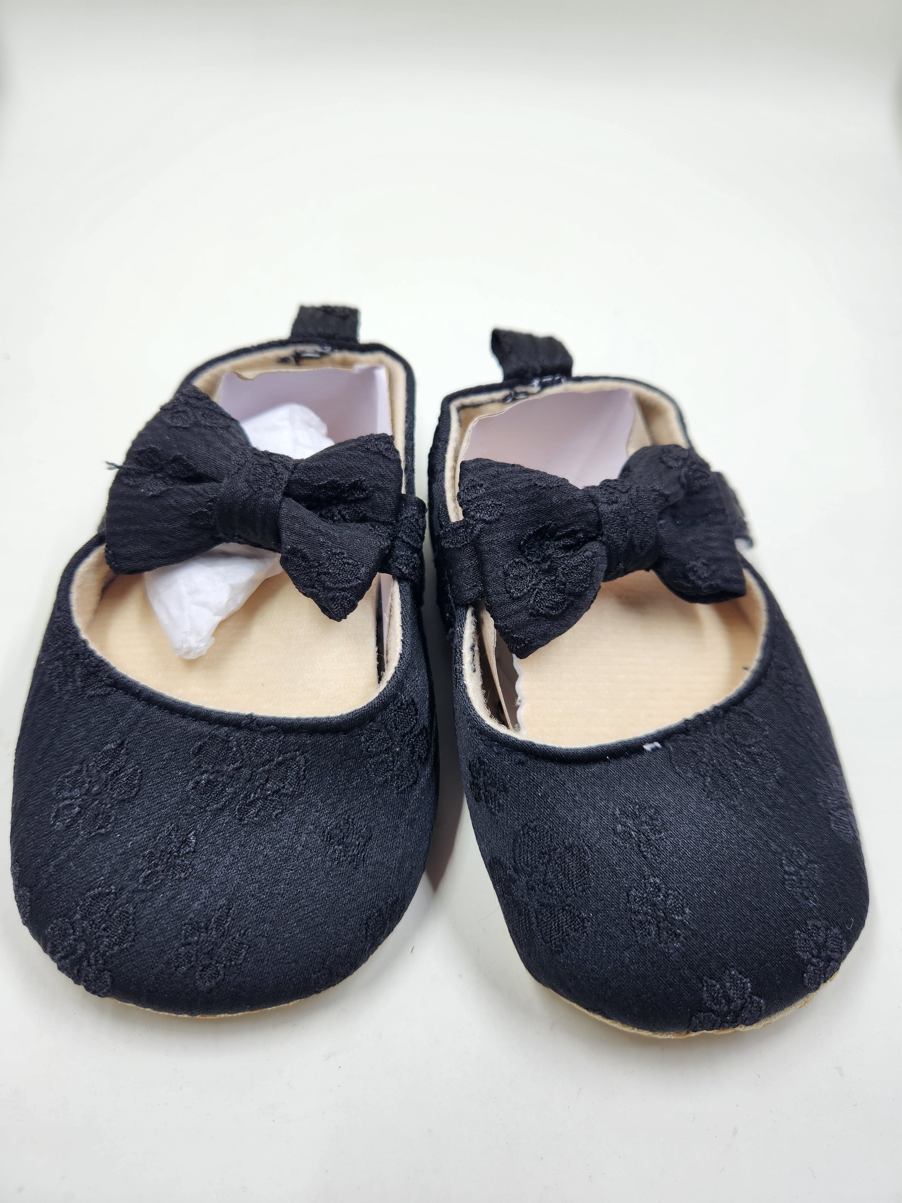 Embroidery Bow Shoes