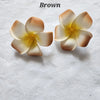 Frangipani Hair Clips