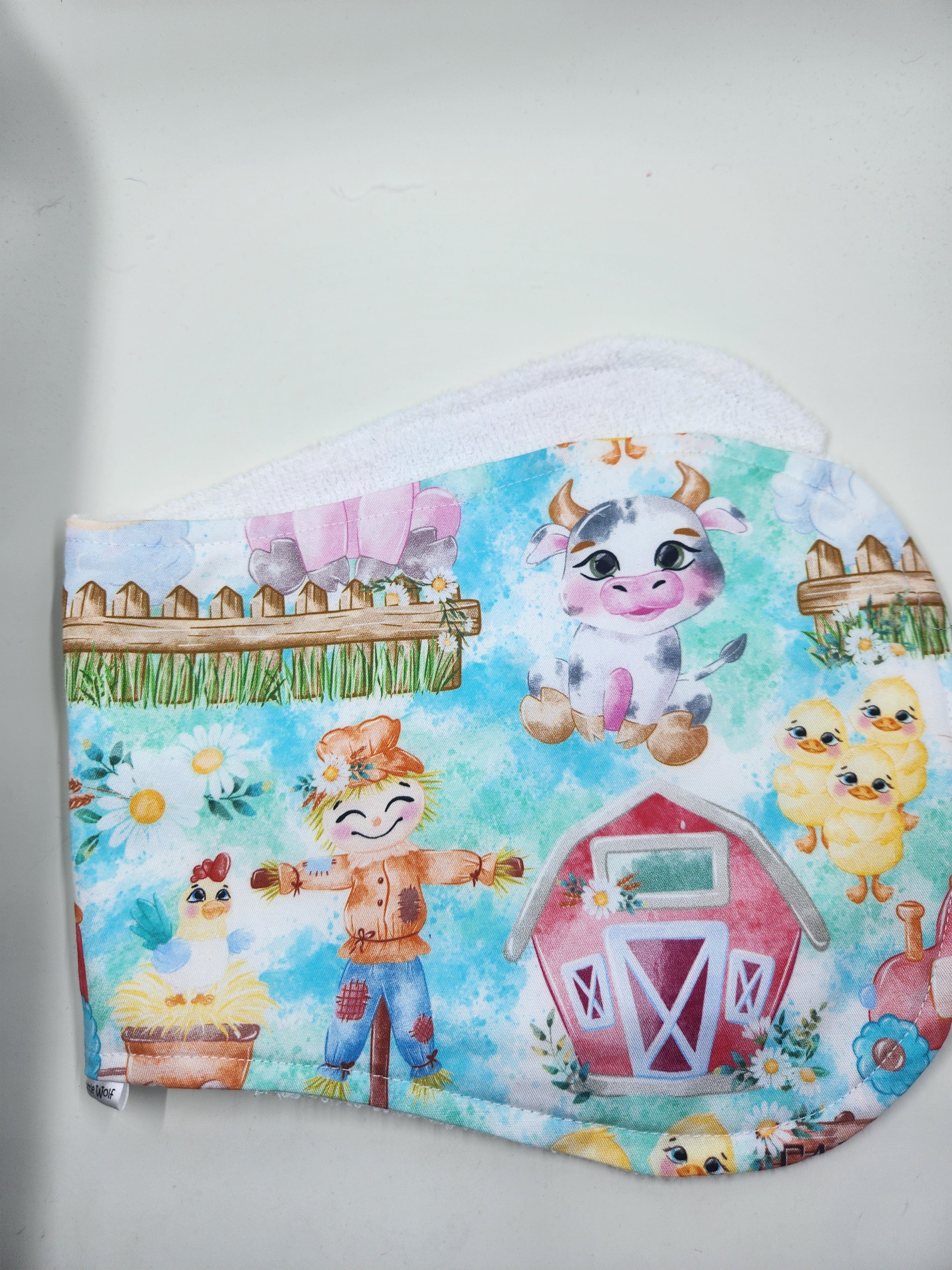 Farm Burp Cloth