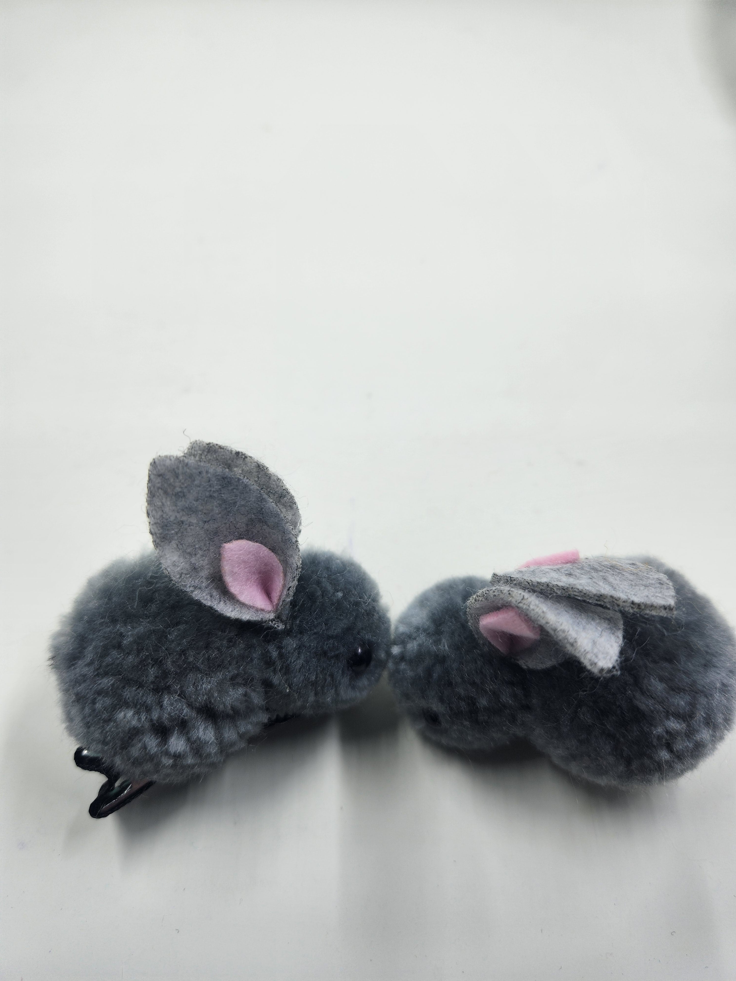 Rabbit Hair Clips