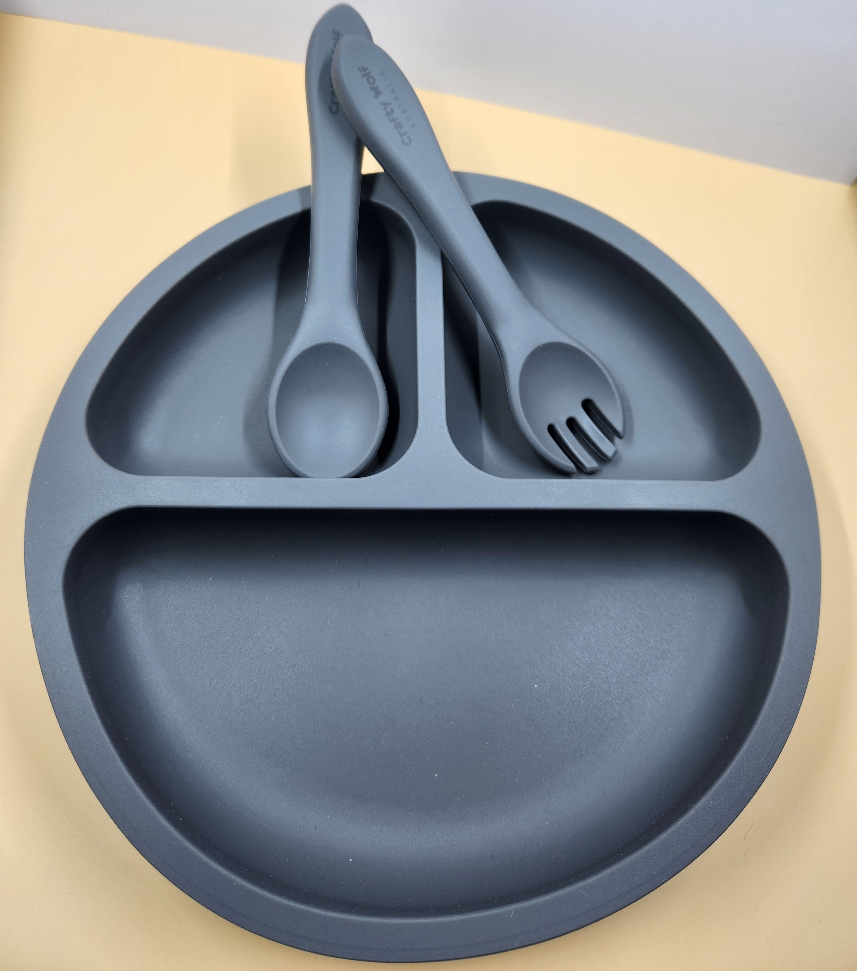 Divided Plate Sets + Spoon + Fork