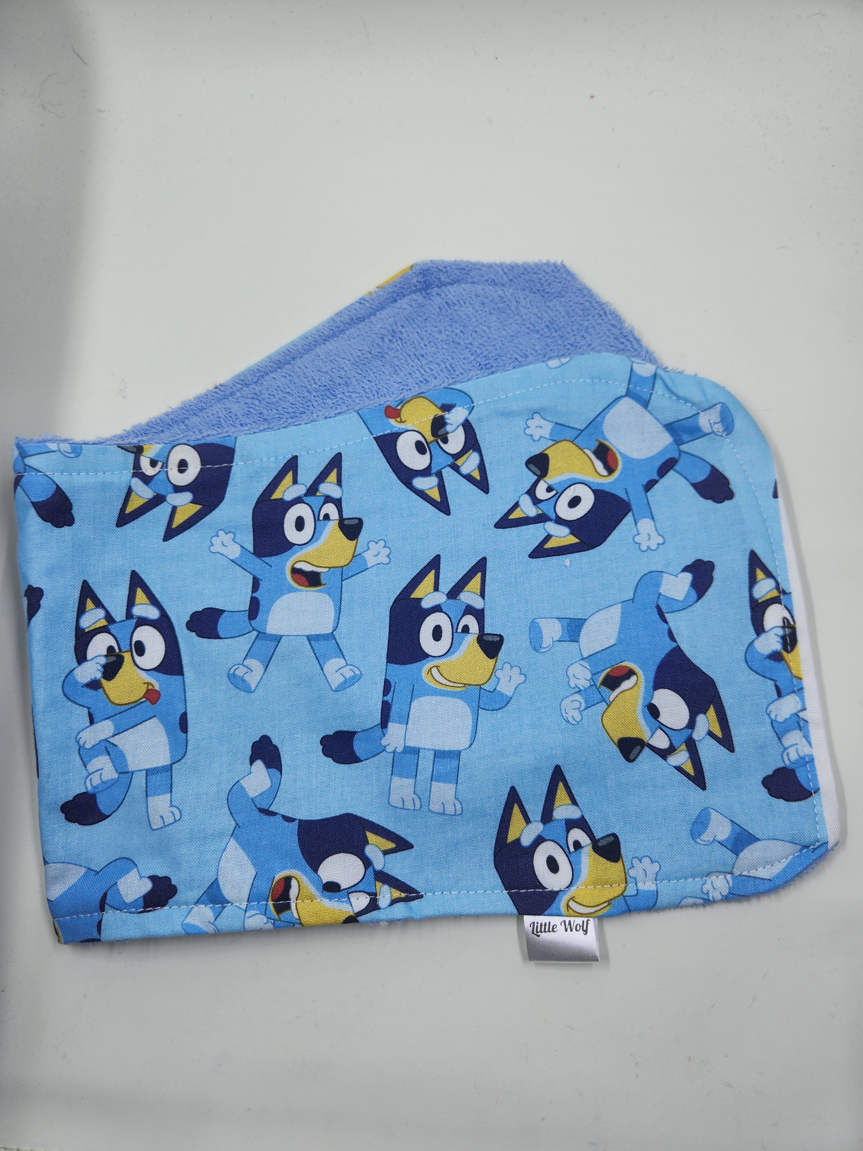 Blue Heeler Burp Cloth