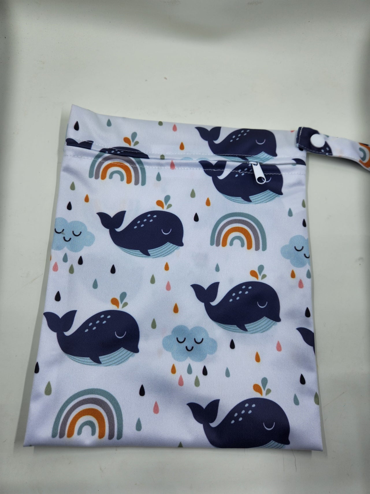 Whale Rainbow Storage Bag